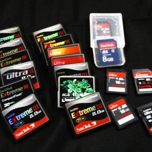 SanDisk memory cards